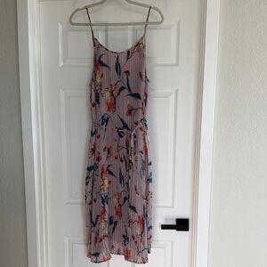 NWT A NEW DAY Floral Pleated Dress XL